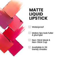 OEM Hydratant Hydratant Sans Transfert rose Rouge à Lèvres Liquide Mat Satin Brillant à Lèvres Brillant Brillant à Lèvres Marque Privée