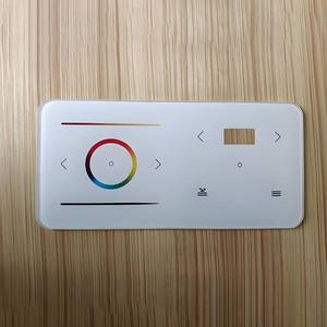 <b>Scratch</b> Resistant Multi Color Silk Screen Printing Toughened Glass Sheet for Kitchen Oven Household Electrical Appliance Door - Product Image 2