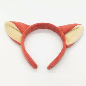 Niedliche Mädchen Party Freizeitpark Haardekoration <span class=keywords><strong>Nick</strong></span> Fox Kaninchen Gesicht Wasch-Stirnband Haarspange - Product Image 1