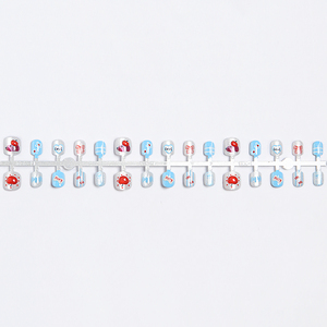 30 <span class=keywords><strong>Uñas</strong></span> <span class=keywords><strong>Postizas</strong></span> <span class=keywords><strong>para</strong></span> Niños, Lindas <span class=keywords><strong>Uñas</strong></span> de Dibujos Animados de ABS, <span class=keywords><strong>Uñas</strong></span> <span class=keywords><strong>Postizas</strong></span> Cortas Cuadradas Pre-encoladas, Puntas de <span class=keywords><strong>Uñas</strong></span> Reutilizables Seguras - Product Image 3