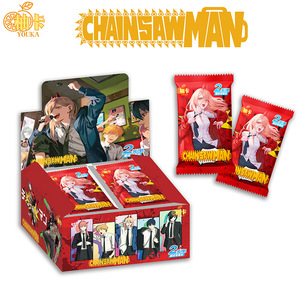 Tarjetas Coleccionables de Youka Chainsaw Mans, <span class=keywords><strong>Denji</strong></span> Pochita, Personajes Populares del Anime Japonés, Colección de Hobby, <span class=keywords><strong>Manga</strong></span> Shonen, Metal - Product Image 3