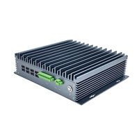 Computadora Industrial Integrada Sin Ventilador J1900 de Cuatro Núcleos, 6 Puertos LAN Gigabit Duales, Panel Táctil, 16 GB de RAM, 256 GB de SSD, Garantía de 3 Años