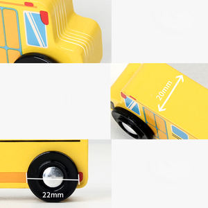 幼児木製おもちゃの車の道路標識は交通認識教育ゲームをブロックします - Product Image 4