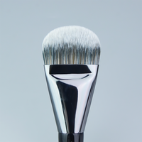 Pinceau de maquillage professionnel à manche large en bois plat pour fond de teint, masque et boue, haute efficacité, Cangzhou