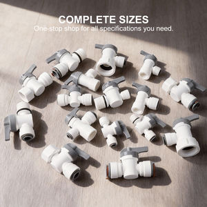 Katup Bola Sambung Cepat Pasokan Pabrik 1/4 inci <span class=keywords><strong>3</strong></span>/8 inci 1/28 inci Saklar Pemutus Inline untuk Pemurni Air RO Mesin Kopi Kulkas - Product Image 6