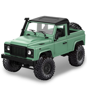 MN-91 <span class=keywords><strong>Land</strong></span> <span class=keywords><strong>Rover</strong></span> Professionnel 2.4G 4x4 1:12 Véhicule Télécommandé Tout-Terrain Grande Taille Camion RC en Métal Crawler Off-Road - Product Image 6