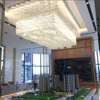 Plafonnier led en cristal, design moderne, luminaire décoratif de plafond, idéal pour un mariage ou un banquet