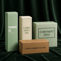 LCHBIO Minyak Cornmint Ekstrak Herbal 100% Murni Menthol Distilasi Uap 70% GC-MS Pendingin Menenangkan Kelas Kosmetik Grosir