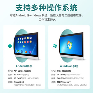 PC tout-en-un industriel Android de 4e génération Lehua, écran tactile de 10,1 pouces, panneau de commande pour usage industriel - Product Image 4