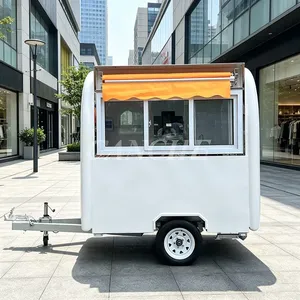Remolque de Comida Estándar Australiano de 2.2m, Carrito de Helados y Café para la Venta Ambulante, Camión de Comida Móvil - Product Image 1