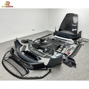 ชุดแต่งสไตล์ GT3 วัสดุ PP พร้อมสปอยเลอร์หลังคาร์บอนไฟเบอร์แบบแห้ง ฝากระโปรงหน้า สำหรับ Porsche Carrera S 992 911 ปี 2018-2024 - Product Image 2