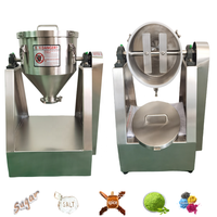 Mélangeur de poudre à tambour rotatif automatique DZJX de haute qualité 5-400 kg pour aliments, machine de mélange à sec pour pesage par lots