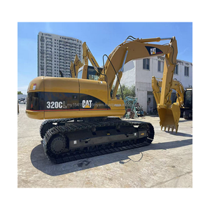 Used Excavators CAT 320C 320CL High-Grade Construction Machinery Caterpillar 20 Ton Japan Original Secondhand Crawler <b>Diggers</b> - Product Image 1