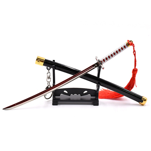 พวงกุญแจดาบอนิเมะแบบป๊อปอัพ รุ่นซุยริ คานาโอะ สไตล์อนิเมะ ดาบปีศาจ ขนาด 23 ซม. ผลิตจากโลหะผสมสังกะสี  ร้านค้าโรงงาน - Product Image 3