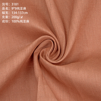 Vente en gros de tissus en lin 100% écologiques Dobby 9*9 imprimés et tissés pour chemises, robes, textiles de maison et vêtements pour filles et garçons
