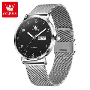   Reloj de Cuarzo para Hombre, 2996, Personalizado al por Mayor, de Lujo, con Logotipo Personalizado OEM, Estilo Delgado, Resistente al Agua, con Calendario, Superventas - Product Image 2