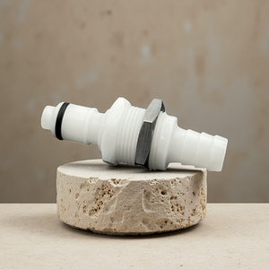 6.4 मिमी 9.5 मॉमॉड ट्यूबिंग नली बार्ब ptf त्वरित डिस्कनेक्ट होज ट्यूब कूलिंग पैनल माउंट बुलकेहेड न्यूमेटिक त्वरित फिटिंग - Product Image 5