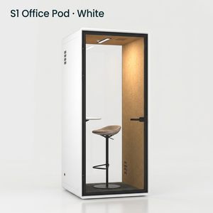 Cabine <span class=keywords><strong>téléphonique</strong></span> insonorisée pour bureau, cabine de travail silencieuse 30 dB pour cabinet d'avocats, conseil, recrutement - Product Image 1