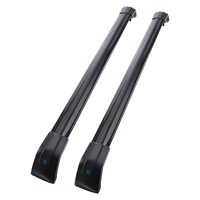 Barres transversales de toit de voiture JOESHIER en alliage d'aluminium 100 kg+ Rails de toit Installation facile pour Land Rover Discovery 5 2017-2024