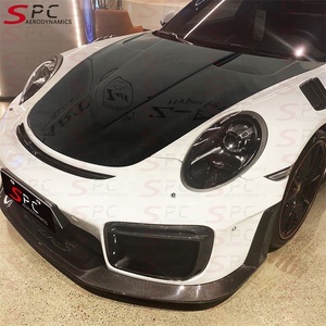 Capot avant en fibre de carbone SPC EVO pour <span class=keywords><strong>Porsche</strong></span> 991 2012-2019, couvercle de coffre avant en fibre de carbone pour <span class=keywords><strong>Porsche</strong></span> 911 991, capot de coffre avant - Product Image 6