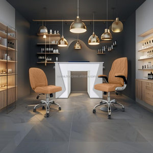 Precio de fábrica Muebles de salón de belleza Blanco Mesa de uñas de manicura moderna - Product Image 5