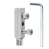 Fournitures d'outils pour la maison Robinet et vanne Extracteur de vis cassées Extracteur de filetage cassé de tuyau d'eau en acier inoxydable