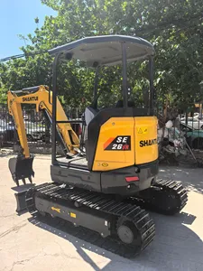 2026 Shantui SE26SR ขุดขนาดเล็ก2.7ตันหางเป็นศูนย์สวิง yanmar เครื่องยนต์ดีเซลไฮดรอลิกนิ้วหัวแม่มือข้อต่อท่อเสริมอย่างรวดเร็ว - Product Image 3
