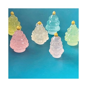 Mini figurines lumineuses 3D Christmam Tree Resin Blind Bag Toys - Product Image 2
