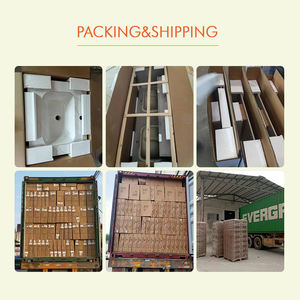 Meuble-lavabo mural moderne OEM Sinered avec miroir LED intelligent, dessus en marbre facile à nettoyer et double vasque - Product Image 4