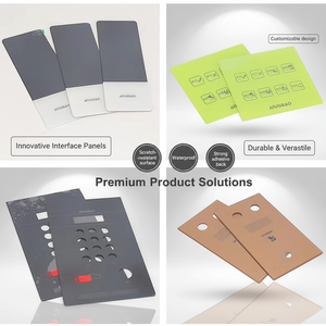 Film personnalisé pour panneau avant en acrylique, hologramme Pmma, incrustation en <span class=keywords><strong>polycarbonate</strong></span>, feuille acrylique imprimée en plastique, étiquettes autocollantes, logo - Product Image 1
