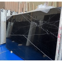 Vente en gros, plaques de marbre noires et blanches