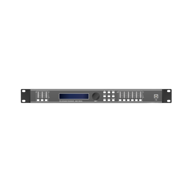 RV-36II 3-input 6-output Digital Channel Digital matrix Audio Processor for Conference Room or Auditorium Sound Systems High New