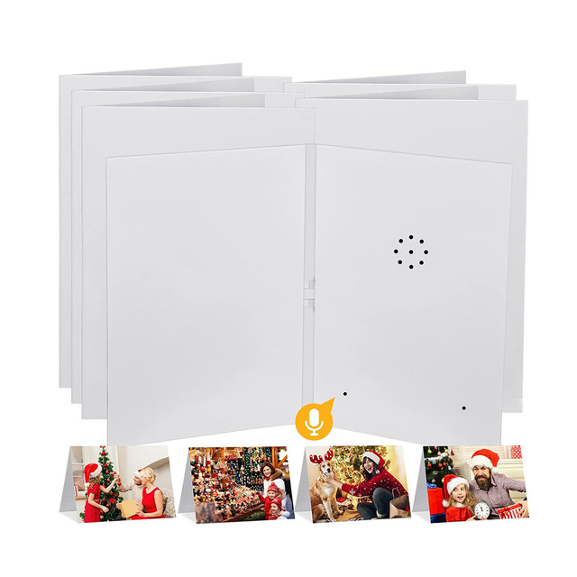 Send Your Own Voice Recordable Card Talking Audio Recording Cards