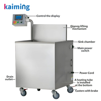 Machine à eau chaude pour film rétractable sous vide, pour viande (bœuf, porc, poulet), avec bac de trempage et certification CE