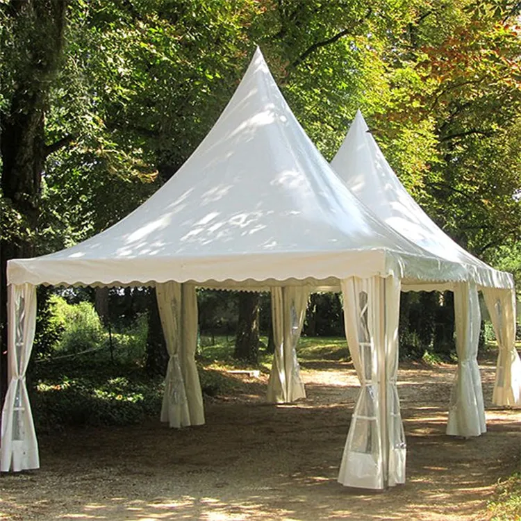 Tenda luar ruangan taman, tenda Festival Pagoda 5X5M untuk dijual