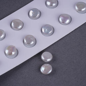 Perlas Blancas Naturales de Agua Dulce en Forma de Arroz de Partículas Grandes de 10-11 mm, Hilo de Perlas para Collar DIY, Accesorios Semiterminados - Product Image 3