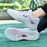 Chaussures de volley-ball en mesh imprimé carbone, chaussures de handball pour entraîneur de tennis de table, chaussures de badminton pour hommes et femmes