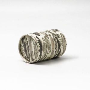 Caja de Papel Redonda Ecológica con Diseño Personalizado, Envase Cilíndrico con Estampado Dorado para Gránulos Dentales - Product Image 4