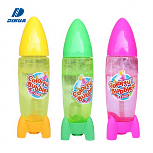 Soplador de burbujas de cohete, solución de burbujas de 70ML, juguete para niños, el mejor fabricante de burbujas para niños y niñas, diversión al aire libre, juegos de fiesta en el patio trasero - Product Image 1
