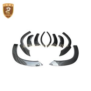 Per Mercedes Benz GLE63 350 450 53 Coupe C167 Wide Body Kit Top stile fibra di carbonio con labbro anteriore minigonne laterali diffusore posteriore parafango - Product Image 5