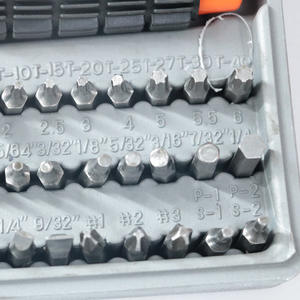 Juego de destornilladores combinados de 41 piezas, kit de herramientas de trinquete hexagonal métrico con puntas magnéticas para uso doméstico - Product Image 5