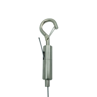 Pince à câble en cuivre autobloquante réglable en laiton avec sortie latérale Grip de câble personnalisable