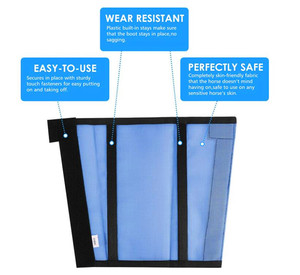 Một tuyệt vời leller 4 bộ lưới bay khởi động cho ngựa chân bay khởi động ngựa bay xà cạp cho ngựa - Product Image 2