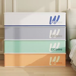 Nueva Caja de Almacenamiento de Ropa Plegable, Resistente al Polvo y a la Humedad, con Acabado Lacado Ecológico, Multifuncional, con Compartimentos, para Debajo de la Cama - Product Image 4