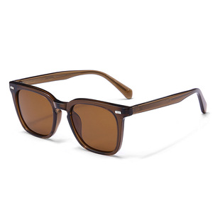 LBashades 8622 Moda Marco negro Diseñador Gafas <span class=keywords><strong>de</strong></span> sol Hombres TR90 + CP Alta calidad Lentes <span class=keywords><strong>De</strong></span> Sol Originales Retro Vintage Shades - Product Image 5