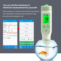 PH-mètre numérique Bluetooth intelligent 3 en 1 pH/EC / TDS TEMP BLE-9901 testeur EC avec ATC 0 ~ 9999ppm