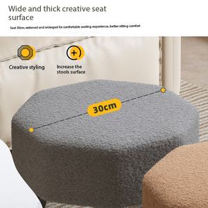 Taburete universal con ruedas, asiento suave para el hogar, taburete con ruedas para bebés, taburete infantil, banco pequeño, taburete bajo para zapatos - Product Image 2