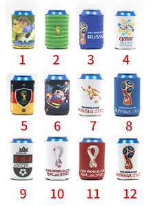 Enfriador de latas de sublimación de neopreno, Enfriador de botellas de cerveza de espuma promocional al por mayor, soporte de lata, aislador Delgado renovable - Product Image 5