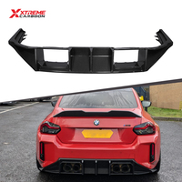 Difusor Trasero de Fibra de Carbono Seca XTREME Estilo U17 de Una Pieza para BMW M2 G87 con Salida Cuádruple