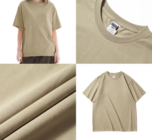 เสื้อยืดโอเวอร์ไซส์ผ้าฝ้าย 100% 240gsm สกรีนโลโก้ตามสั่ง สำหรับผู้ชาย  โรงงานผลิตเสื้อผ้าเปล่าแบบ OEM ODM ขายส่งเสื้อผ้าสตรีทแวร์ - Product Image 6